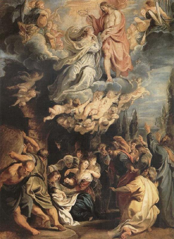 Peter Paul Rubens The Coronacion of the Virgin one oil painting image